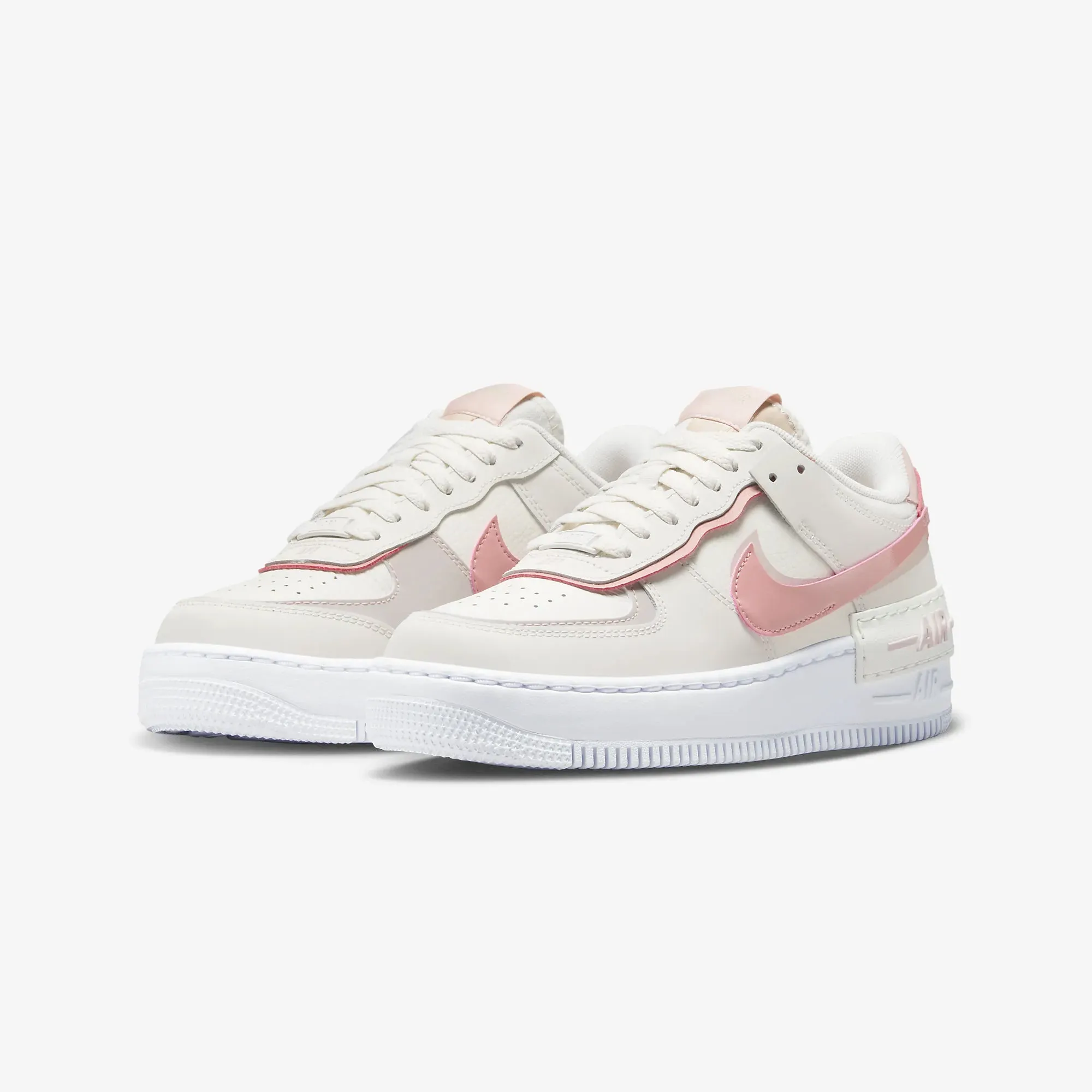 WMN'S AIR FORCE 1 SHADOW 'PHANTOM/RED STARDUST-PINK OXFORD-WHITE'