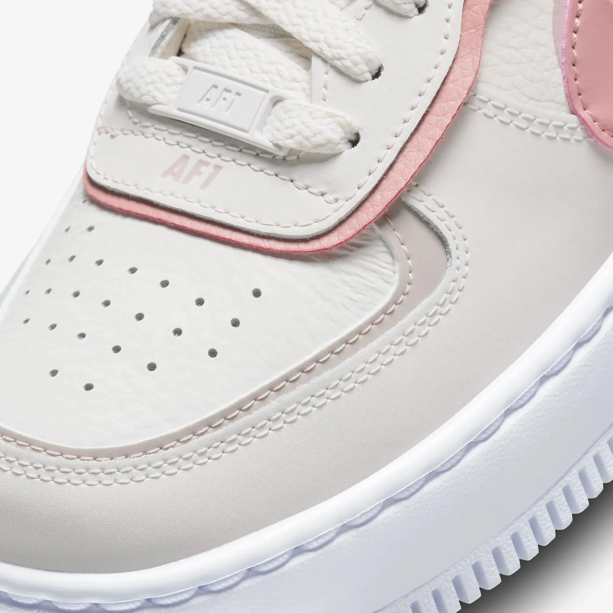 WMN'S AIR FORCE 1 SHADOW 'PHANTOM/RED STARDUST-PINK OXFORD-WHITE'