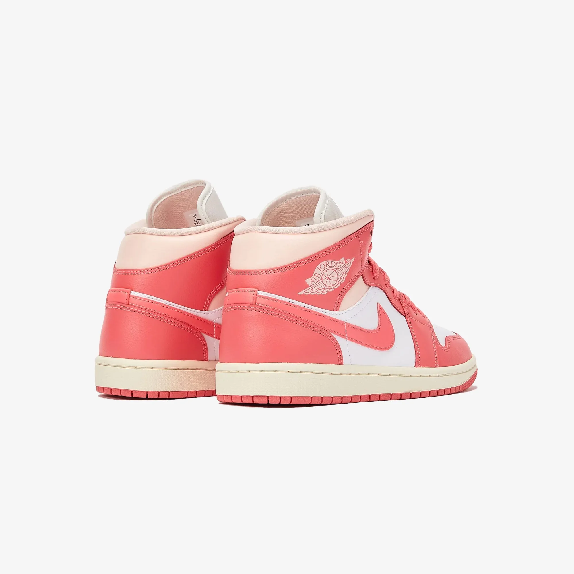 WMN'S AIR JORDAN 1 MID 'STRAWBERRIES/CREAM'