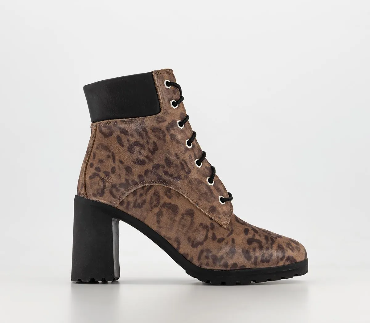 Sure! Heres an optimized title for the e-commerce product:

**Womens Timberland Allington 6-Inch Lace-Up Boots in Leopard Brown - Stylish & Durable Footwear**