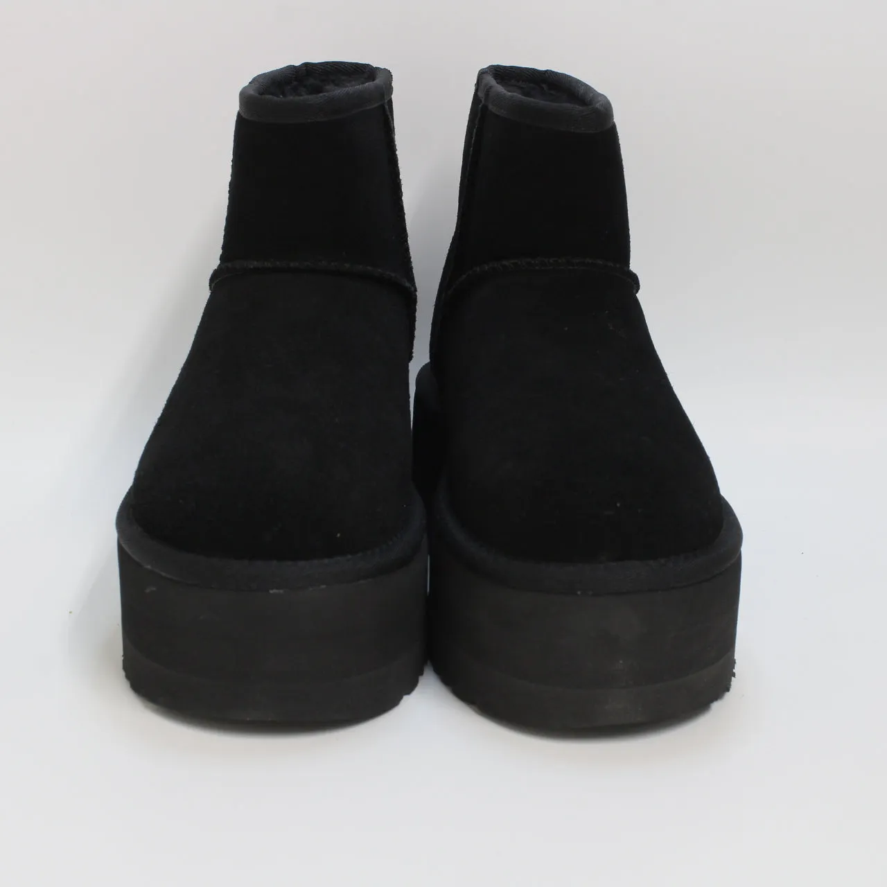 Womens UGG Classic Mini Platform Boots Black