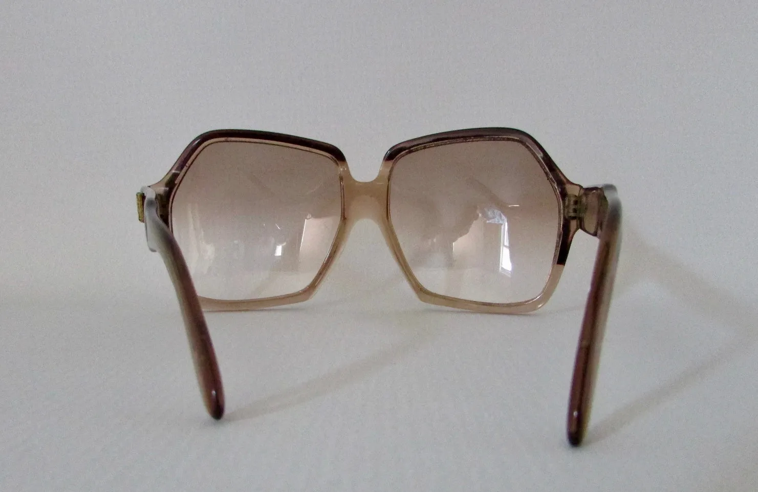 YVES SAINT LAURENT 70s Oversized Gradient Sunglasses Frames