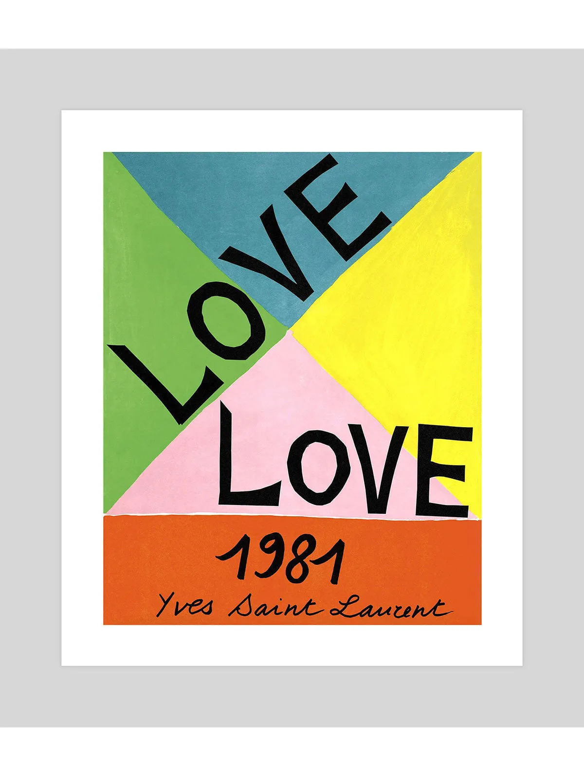 Yves Saint Laurent Love 1981