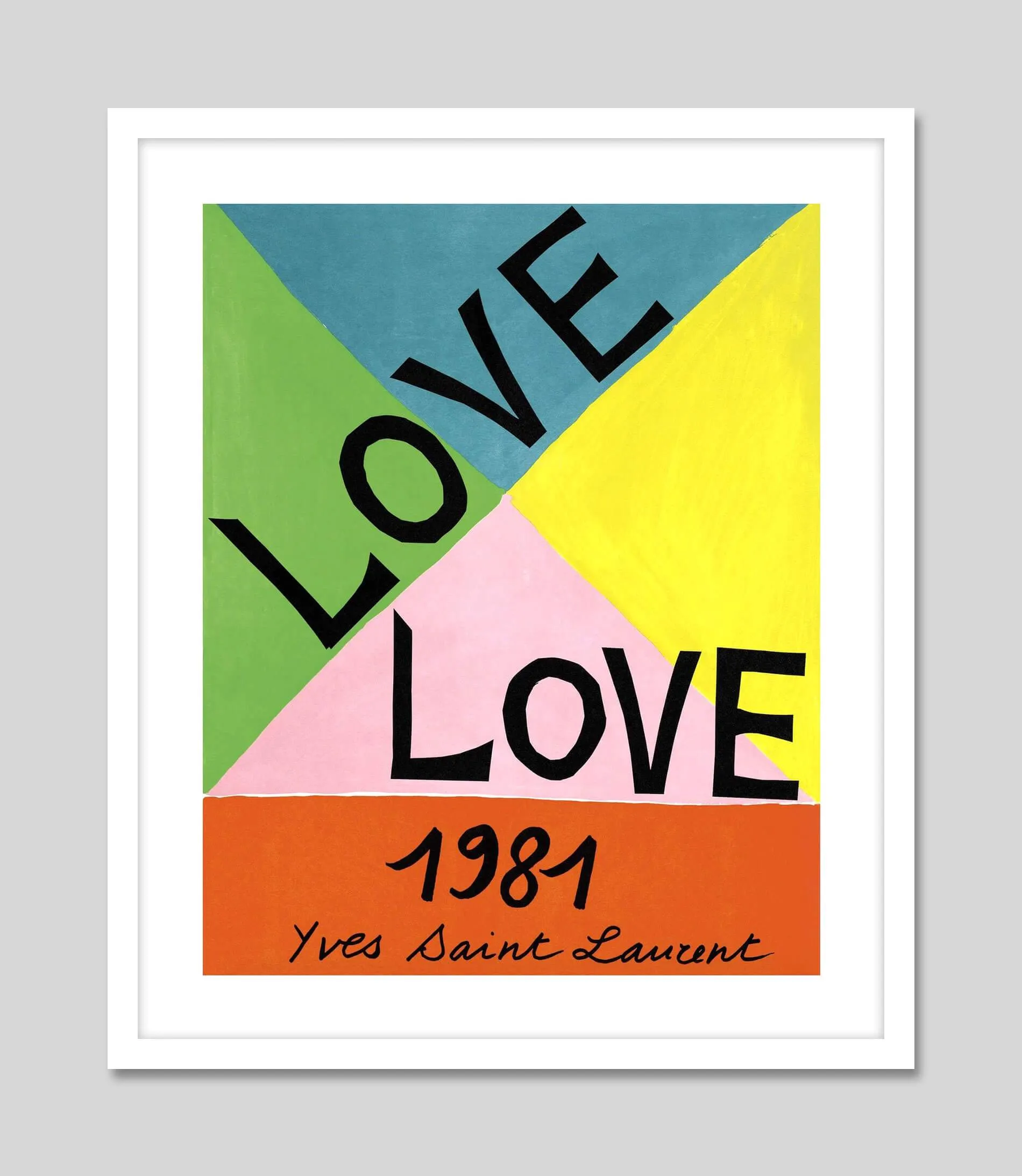 Yves Saint Laurent Love 1981