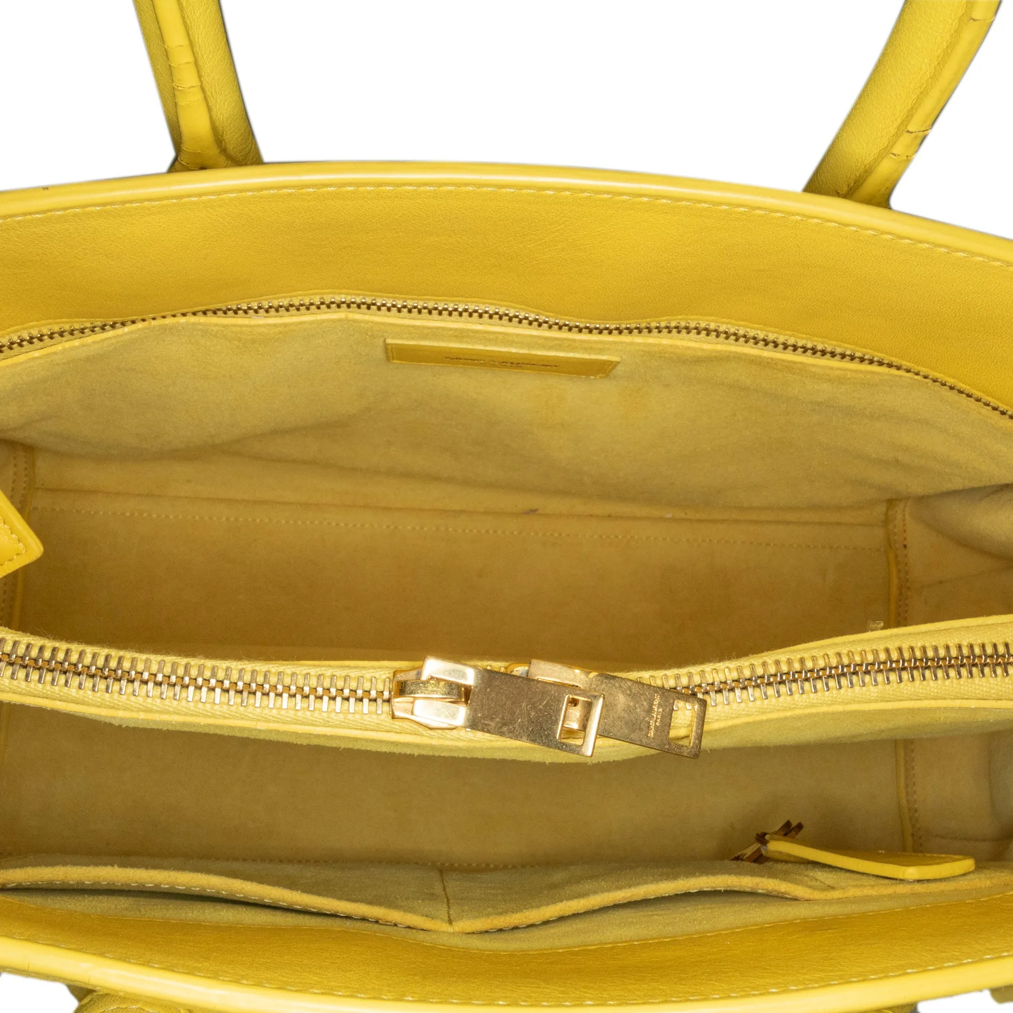 Yves Saint Laurent Sac De Jour Small Yellow